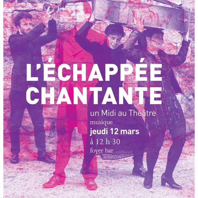 affiche A3 l'échappée chantante