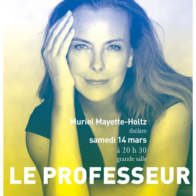 affiche A3 le professeur