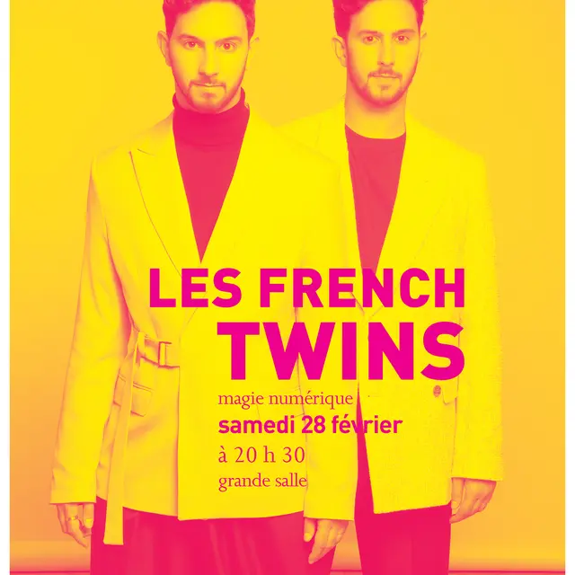 affiche A3 les french twins