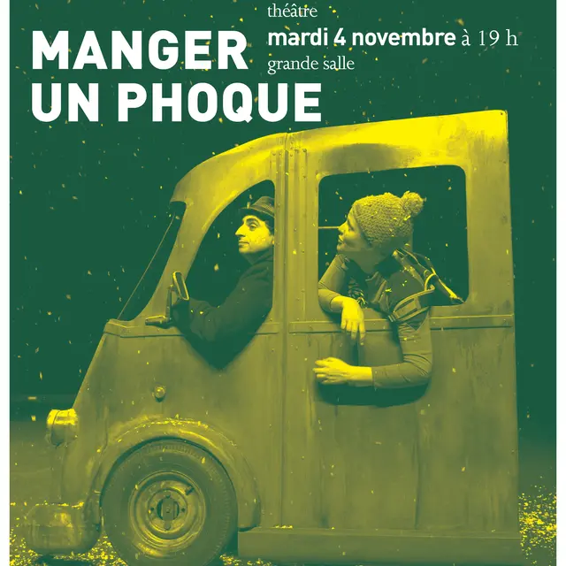 affiche A3 manger un phoque
