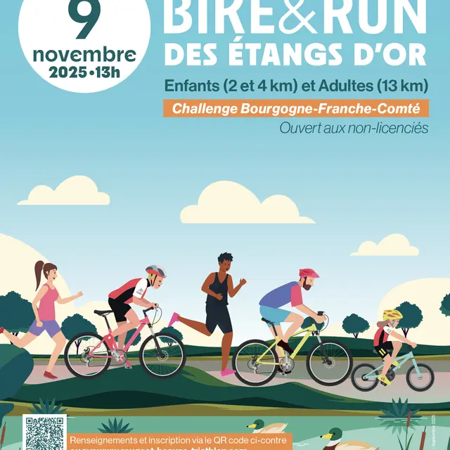 affiche Bike and run-2025