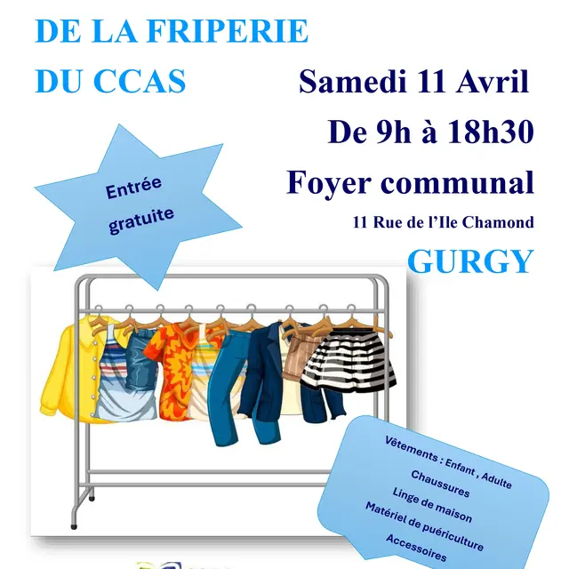 affiche braderie 2026