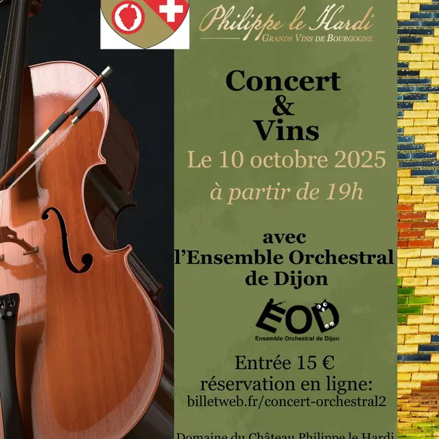 Concert & Vins au Domaine du Château Philippe le Hardi