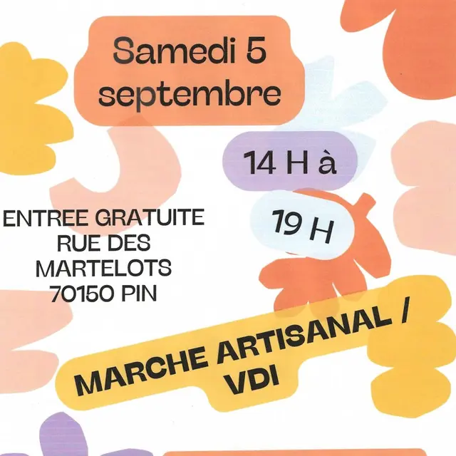 affiche marché Pin