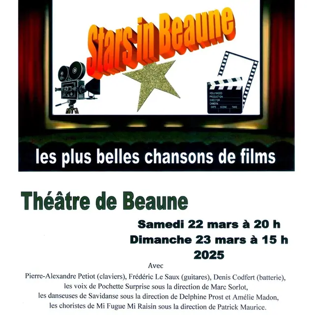 affiche spectacle 22-23 mars 2025