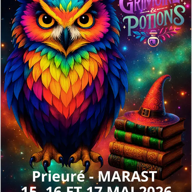 grimoire et potions 15 16 17 mai