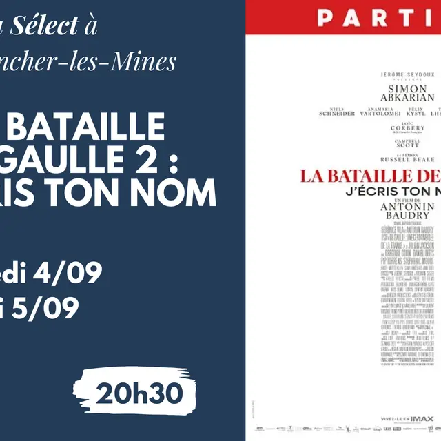 Prog cinéma - de Gaulle2