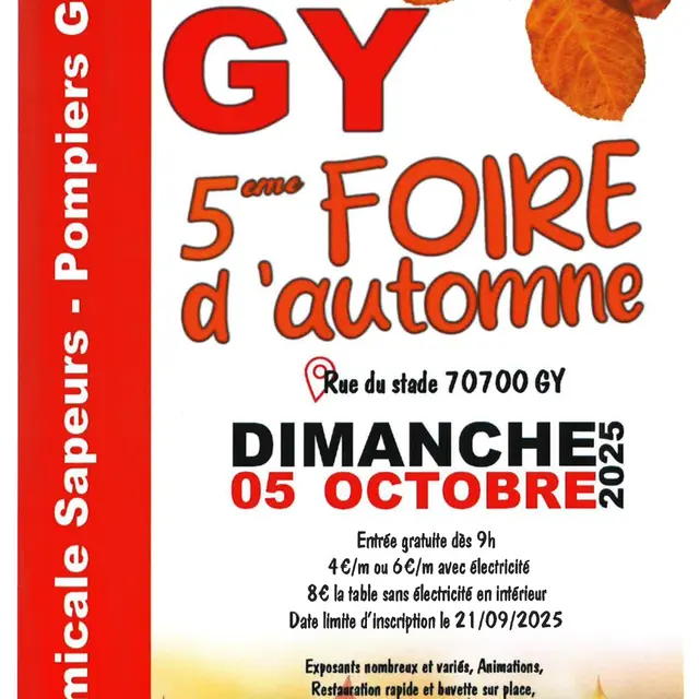 5ème foire gy