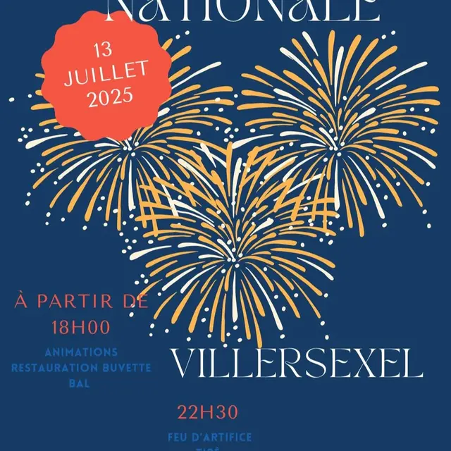 fête nationale 13 juillet VILLERSEXEL
