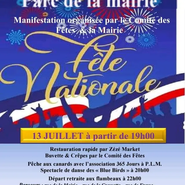 fete nationale plm