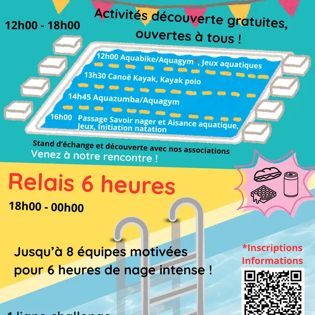 12 heures dans l'eau