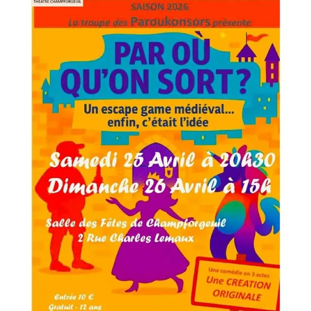 Par où qu'on sort ?