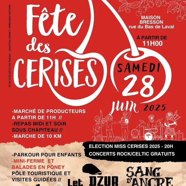Fête cerises 2025