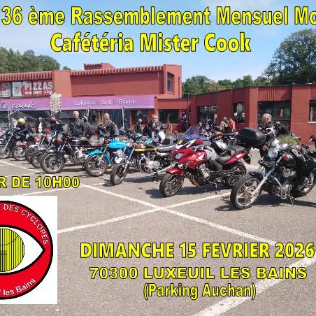 Rassemblement Mensuelle moto