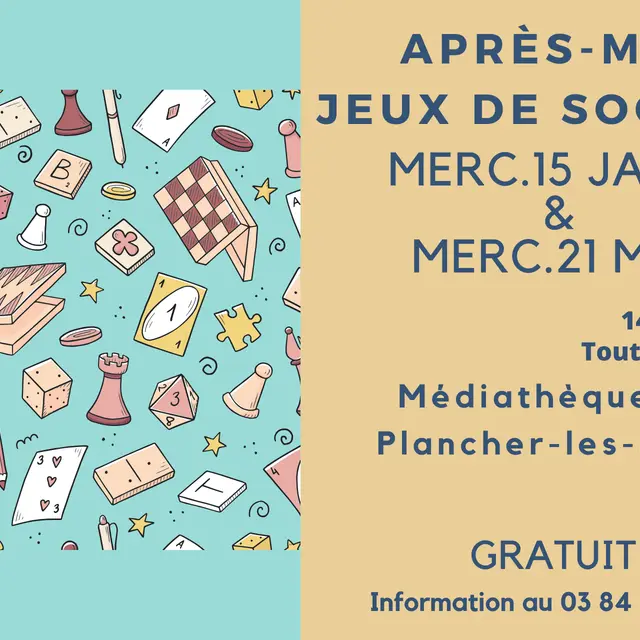 Janvier février 2025 - jeux de société plm