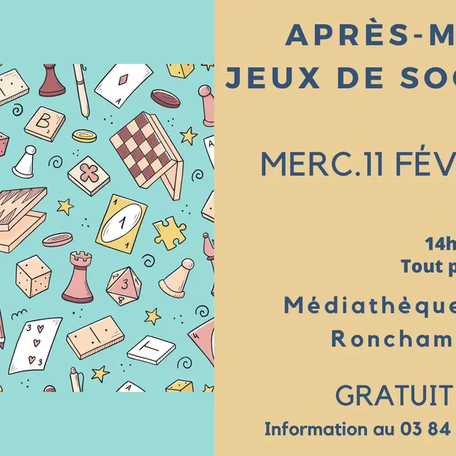 Janvier février 2026 - jeux de société ronchamp