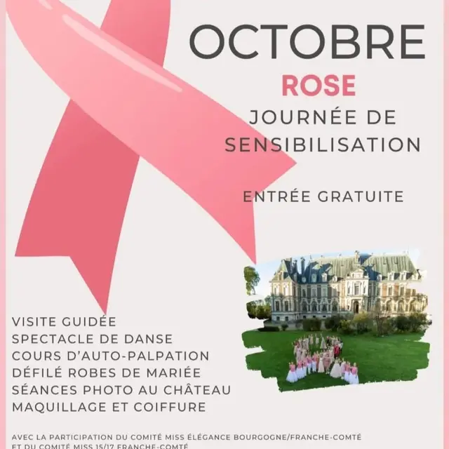 octobre rose chateau VILLERSEXEL 19 octobre