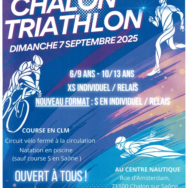 Affiche Triathlon