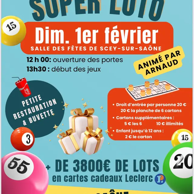 loto du comité de jumelage