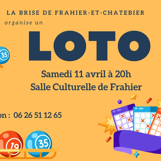 Mars avril 2026 - loto frahier