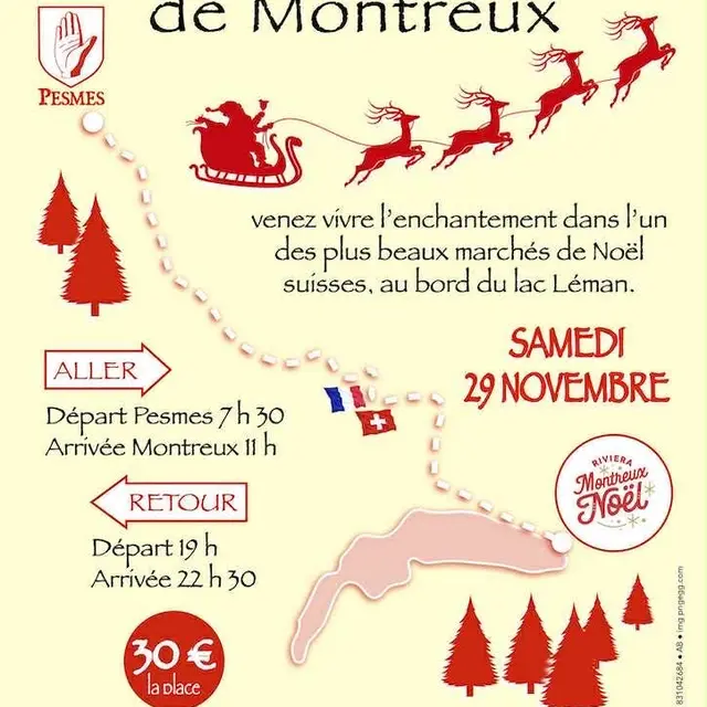Marché de Noel Montreux