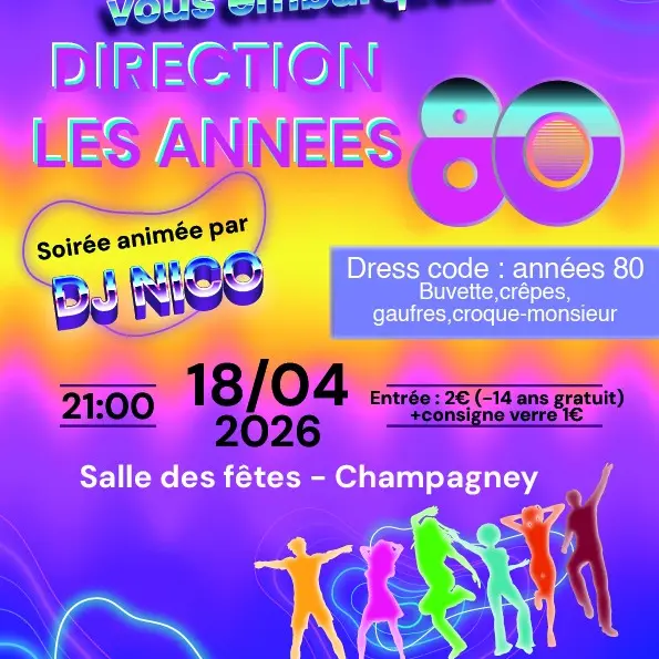 soirée 80 champa