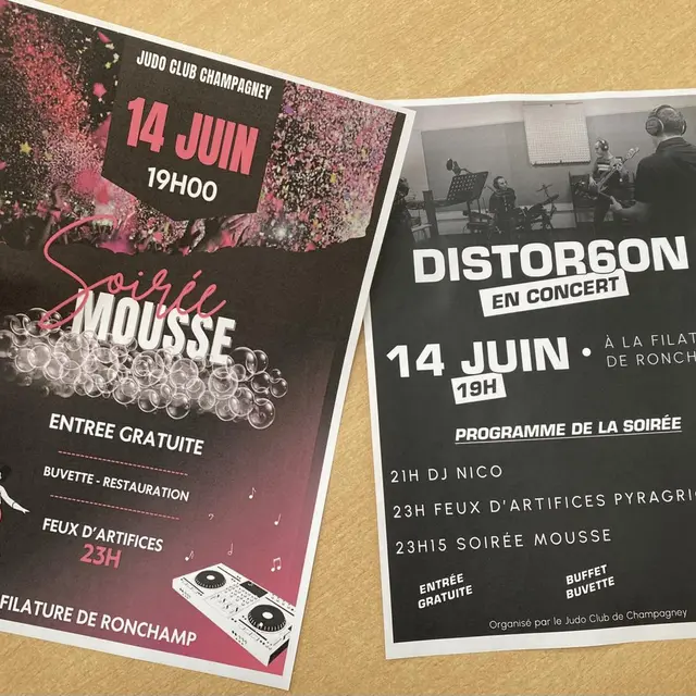 soirée mousse