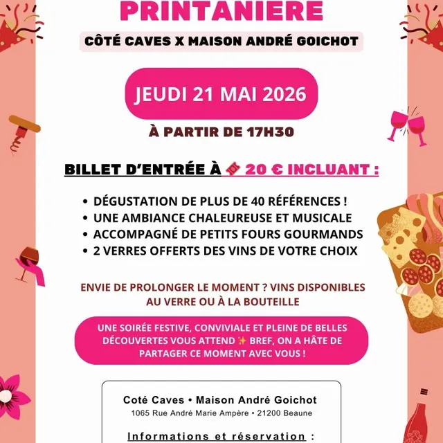 soirée printanière