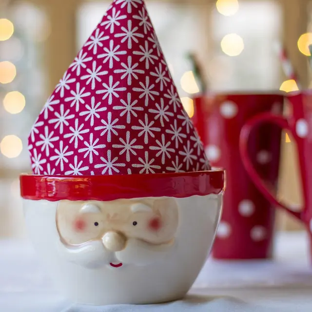 Bonnet chinois père Noël