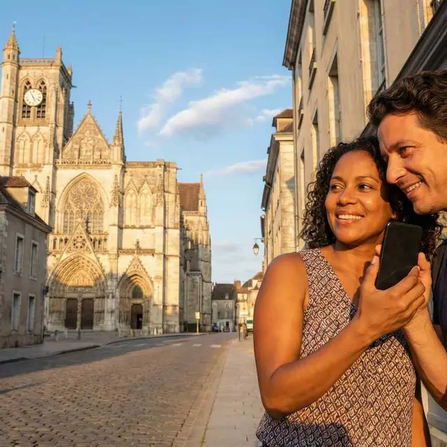 Audio tour in Auxerre