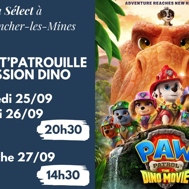 Prog cinéma - pat patrouille
