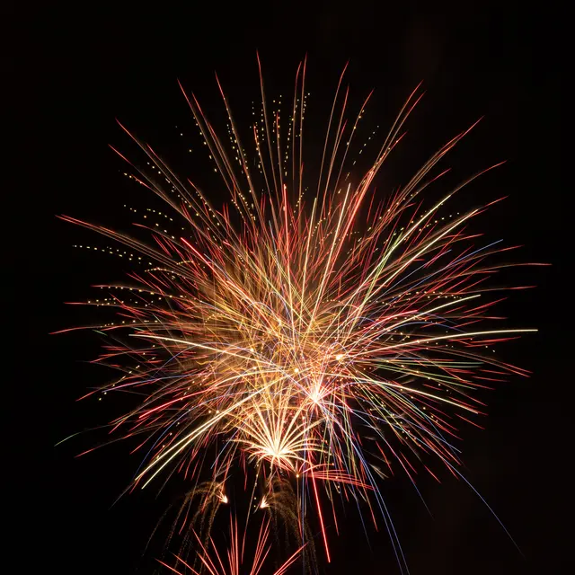feu d'artifice