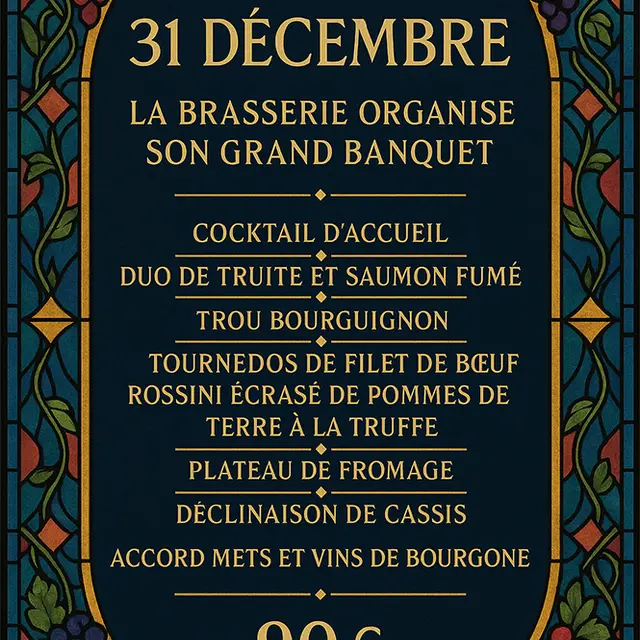 réveillon 31 décembre