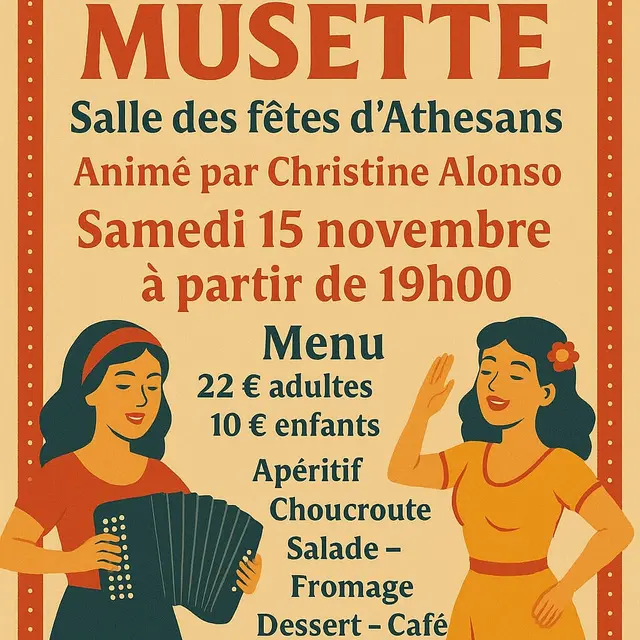 repas ATHESANS 15 novembre