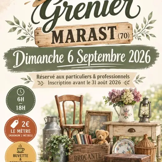 vide grenier marast 6 septembre