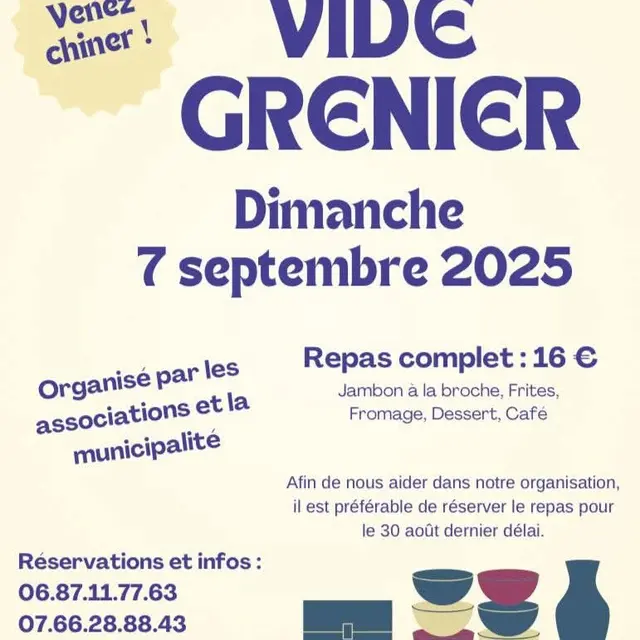vide grenier athesans 7;09