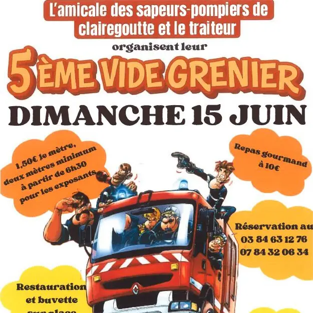 vide grenier clairegoutte