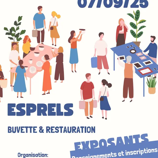 vide grenier esprels 7 septembre