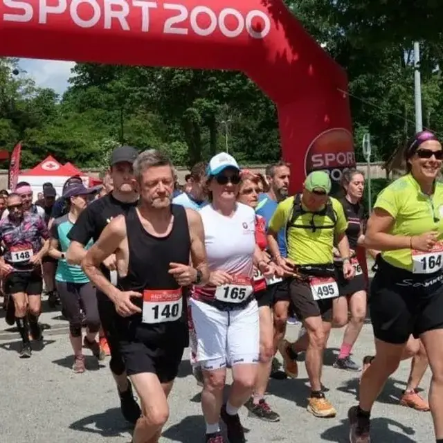 Trail des Vignes : Départ course