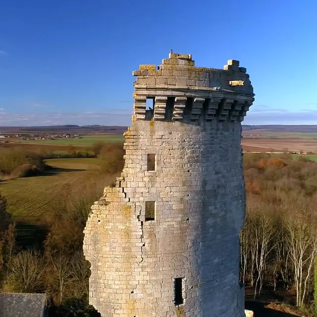 Chateau vu par drone3