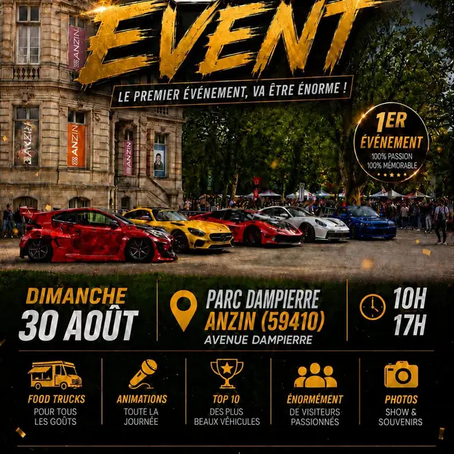 Expo voitures-anzin-valenciennes
