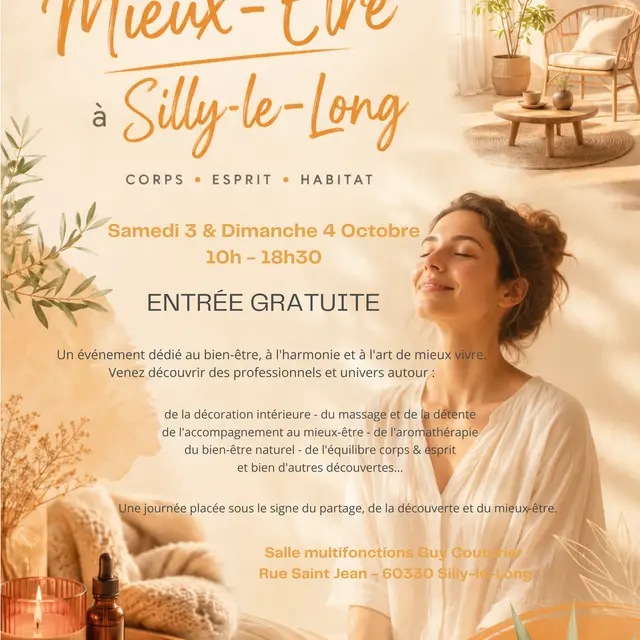 Flyer Bien-être : entrée gratuite - 1