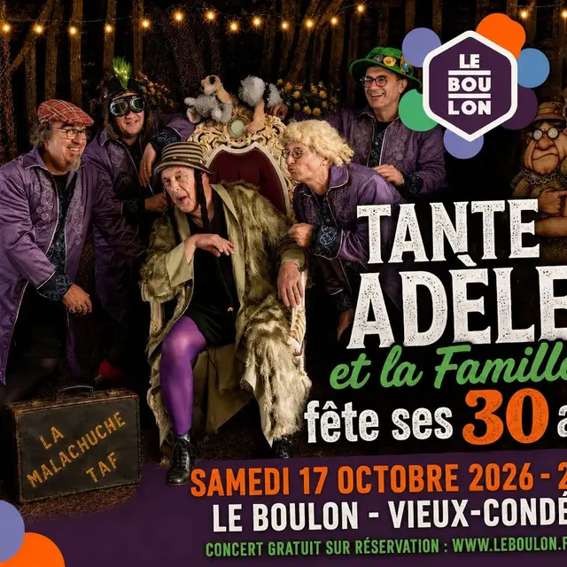 TANTE-ADELE-CONCERT-AGENDA-VIEUX-CONDE-VALENCIENNES-FETE