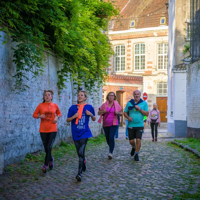 running urban trail Valenciennes