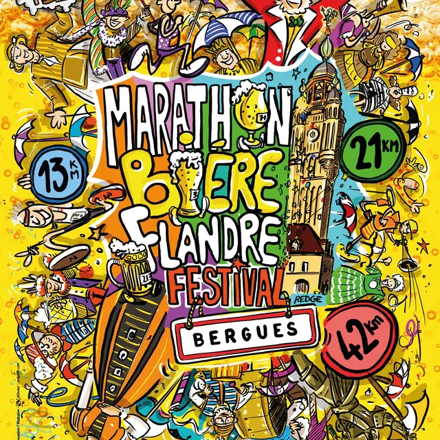 marathon biere festival bergues 2025
