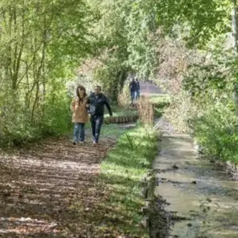 marche nature au gué de la trie