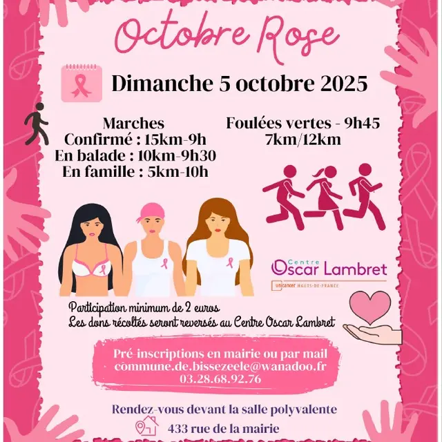 octobre rose Bissezeele
