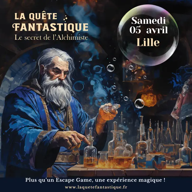 Le secret de l'Alchimiste, Escape Game en plein air à Lille_1