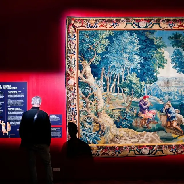 Exposition  Trésors de laine et de soie _1