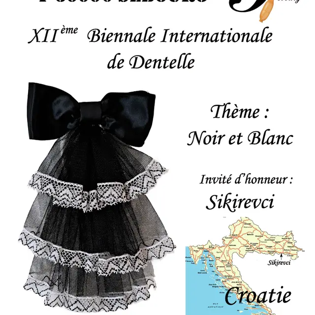 affiche Biennale dentelle Sebourg